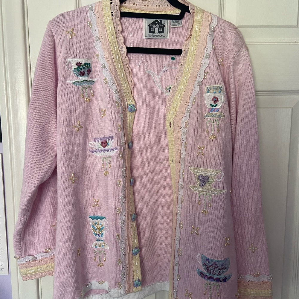 storybook knits teacup cardigan (ON HOLD)